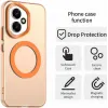 Phonesta HardFrost Back Cover Hülle mit MagSafe für HONOR 400 - Matt Orange 5