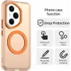 Phonesta HardFrost Back Cover Hülle mit MagSafe für HONOR 400 Pro - Matt Orange 5