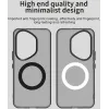 Phonesta HardFrost Back Cover Hülle mit MagSafe für HONOR 400 Pro - Mattschwarz 3