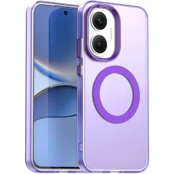 Phonesta HardFrost Back Cover Hülle mit MagSafe für Xiaomi Poco F7 - Matt Lila