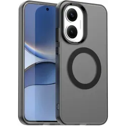 Phonesta HardFrost Back Cover Hülle mit MagSafe für Xiaomi Poco F7 - Mattschwarz