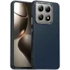 Phonesta IMD Carbon Fiber Back Cover Hülle für Xiaomi 14T - Dunkelblau