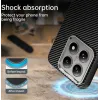Phonesta IMD Carbon Fiber Back Cover Hülle für Xiaomi 14T - Schwarz 4