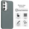 Phonesta IMD Carbon Fiber Back Cover Hülle für Samsung Galaxy S24 FE - Grau 2
