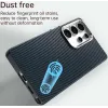 Phonesta IMD Carbon Fiber Back Cover Hülle für Samsung Galaxy S25 Ultra - Dunkelblau 4