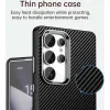 Phonesta IMD Carbon Fiber Back Cover Hülle für Samsung Galaxy S25 Ultra - Schwarz 5