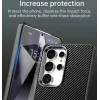 Phonesta IMD Carbon Fiber Back Cover Hülle für Samsung Galaxy S25 Ultra - Schwarz 7