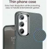 Phonesta IMD Carbon Fiber Back Cover Hülle für Samsung Galaxy S25/S24 - Grau 5