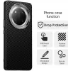 Phonesta IMD Carbon Fiber Back Cover Hülle für HONOR Magic7 Lite/X9c - Schwarz 2