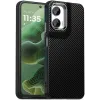 Phonesta IMD Carbon Fiber Back Cover Hülle für Motorola Moto G35 - Schwarz