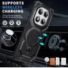 Phonesta IronLock Back Cover Hülle Ring und MagSafe für Xiaomi Redmi Note 14 Pro 4G/5G/14 Pro Plus / Xiaomi Poco X7 - Schwarz 2