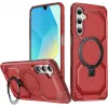Phonesta IronLock Back Cover Hülle Ring und MagSafe für Samsung Galaxy A17/A16/A26 - Rot