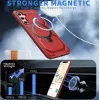 Phonesta IronLock Back Cover Hülle Ring und MagSafe für Samsung Galaxy A17/A16/A26 - Rot 2