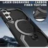 Phonesta IronLock Back Cover Hülle Ring und MagSafe für Samsung Galaxy A17/A16/A26 - Schwarz 5