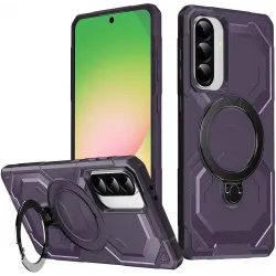 Phonesta IronLock Back Cover Hülle Ring und MagSafe für Samsung Galaxy A36/A56 - Lila