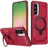 Phonesta IronLock Back Cover Hülle Ring und MagSafe für Samsung Galaxy A36/A56 - Rot