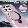 Phonesta IronLock Back Cover Hülle Ring und MagSafe für Xiaomi 14T - Rosa 5