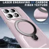 Phonesta IronLock Back Cover Hülle Ring und MagSafe für Xiaomi 14T Pro - Rosa 5