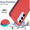 Phonesta ImpactShield Back Cover Hülle für Samsung Galaxy S25 Plus/S24 Plus - Rot 2