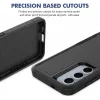 Phonesta ImpactShield Back Cover Hülle für Samsung Galaxy S25 Plus/S24 Plus - Schwarz 4