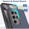Phonesta ImpactShield Back Cover Hülle für Samsung Galaxy S25 Ultra - Dunkelblau 2