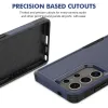 Phonesta ImpactShield Back Cover Hülle für Samsung Galaxy S25 Ultra - Dunkelblau 4
