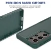 Phonesta ImpactShield Back Cover Hülle für Samsung Galaxy S25 Ultra - Dunkelgrün 4