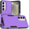 Phonesta ImpactShield Back Cover Hülle für Samsung Galaxy S25/S24 - Lila 0