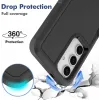 Phonesta ImpactShield Back Cover Hülle für Samsung Galaxy S25/S24 - Schwarz 2