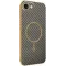Phonesta Luxury Carbon Fiber Back Cover Hülle mit MagSafe für Apple iPhone 17e/16e - Braun
