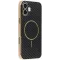 Phonesta Luxury Carbon Fiber Back Cover Hülle mit MagSafe für Apple iPhone 17 - Schwarz