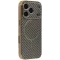 Phonesta Luxury Carbon Fiber Back Cover Hülle mit MagSafe für Apple iPhone 17 Pro - Braun