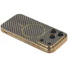 Phonesta Luxury Carbon Fiber Back Cover Hülle mit MagSafe für Apple iPhone 17 Pro - Braun 4