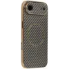 Phonesta Luxury Carbon Fiber Back Cover Hülle mit MagSafe für Apple iPhone Air - Braun 0