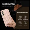 Phonesta Luxury Carbon Fiber Back Cover Hülle mit MagSafe für Samsung Galaxy A17/A26 - Rosa 3