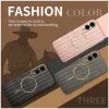 Phonesta Luxury Carbon Fiber Back Cover Hülle mit MagSafe für Samsung Galaxy S25 Edge - Rosa 8