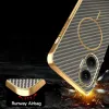 Phonesta Luxury Carbon Fiber Back Cover Hülle mit MagSafe für Xiaomi Poco F7 - Braun 8