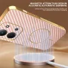 Phonesta Luxury Carbon Fiber Back Cover Hülle mit MagSafe für Xiaomi Redmi 15C / Xiaomi Poco C85 - Rosa 1