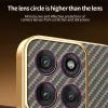Phonesta Luxury Carbon Fiber Back Cover Hülle mit MagSafe für Motorola Edge 60 Pro - Braun 5