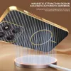 Phonesta Luxury Carbon Fiber Back Cover Hülle mit MagSafe für Motorola Edge 60 Pro - Schwarz 1