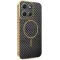 Phonesta Luxury Carbon Fiber Back Cover Hülle mit MagSafe für Motorola Moto G86 - Schwarz