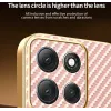 Phonesta Luxury Carbon Fiber Back Cover Hülle mit MagSafe für Motorola Moto G86 Power - Rosa 4