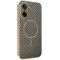 Phonesta Luxury Carbon Fiber Back Cover Hülle mit MagSafe für OnePlus Nord CE5 - Braun