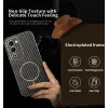 Phonesta Luxury Carbon Fiber Back Cover Hülle mit MagSafe für Oppo A5/A5m - Schwarz 3