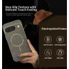 Phonesta Luxury Carbon Fiber Back Cover Hülle mit MagSafe für Google Pixel 10 - Braun 2