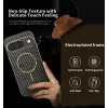 Phonesta Luxury Carbon Fiber Back Cover Hülle mit MagSafe für Google Pixel 10 - Schwarz 2