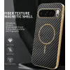 Phonesta Luxury Carbon Fiber Back Cover Hülle mit MagSafe für Google Pixel 10 Pro XL - Schwarz 1