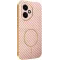 Phonesta Luxury Carbon Fiber Back Cover Hülle mit MagSafe für HONOR 400 - Rosa