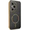 Phonesta Luxury Carbon Fiber Back Cover Hülle mit MagSafe für HONOR 400 Pro - Schwarz
