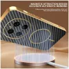 Phonesta Luxury Carbon Fiber Back Cover Hülle mit MagSafe für HONOR Magic7 Pro - Schwarz 4